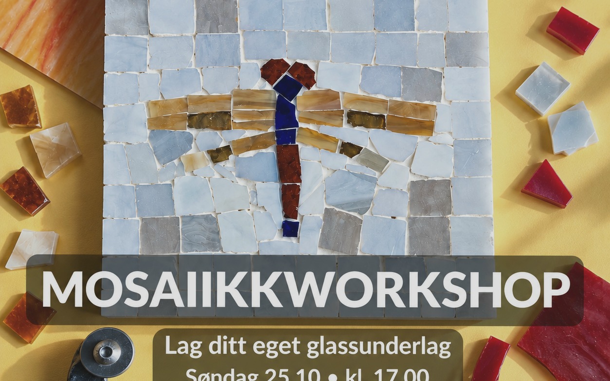 Mosaikkworkshop i Art Lab